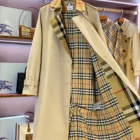 $162.00 USD Burberry Trench Coat Long Sleeved For Women #1422005