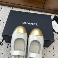 $108.00 USD Chanel Flat Shoes For Women #1422323
