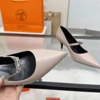 $108.00 USD Hermes High-Heeled Shoes For Women #1422335