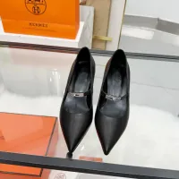 $108.00 USD Hermes High-Heeled Shoes For Women #1422337