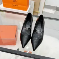 $108.00 USD Hermes High-Heeled Shoes For Women #1422338