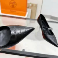 $108.00 USD Hermes High-Heeled Shoes For Women #1422338
