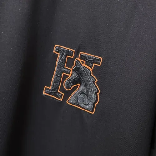Replica Hermes T-Shirts Short Sleeved For Men #1422458 $45.00 USD for Wholesale