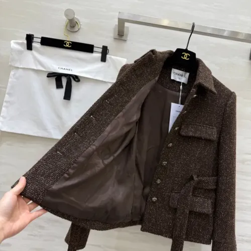 Replica Chanel Jackets Long Sleeved For Women #1422584 $172.00 USD for Wholesale
