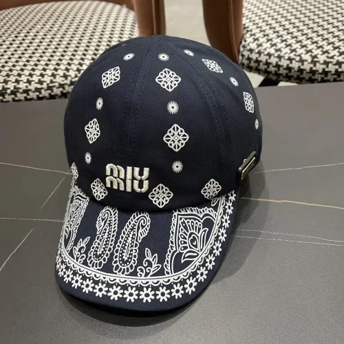 MIU MIU Caps #1422593 $38.00 USD, Wholesale Replica MIU MIU Caps