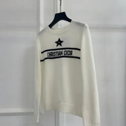 Replica Christian Dior Sweaters Long Sleeved For Women #1422604 $98.00 USD for Wholesale