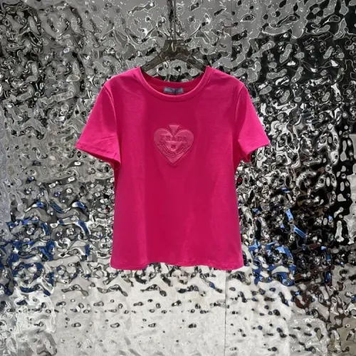 Prada T-Shirts Short Sleeved For Women #1422623 $60.00 USD, Wholesale Replica Prada T-Shirts