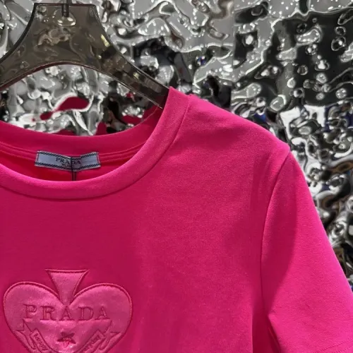 Replica Prada T-Shirts Short Sleeved For Women #1422623 $60.00 USD for Wholesale
