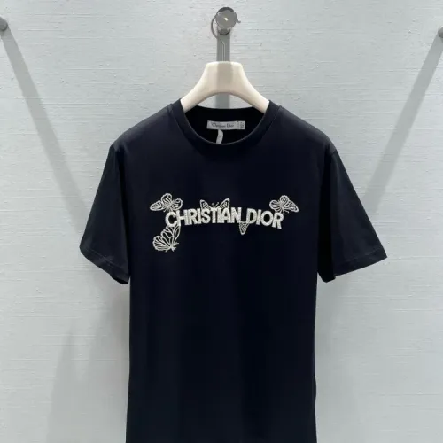 Christian Dior T-Shirts Short Sleeved For Women #1422632 $52.00 USD, Wholesale Replica Christian Dior T-Shirts