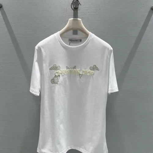Christian Dior T-Shirts Short Sleeved For Women #1422633 $52.00 USD, Wholesale Replica Christian Dior T-Shirts