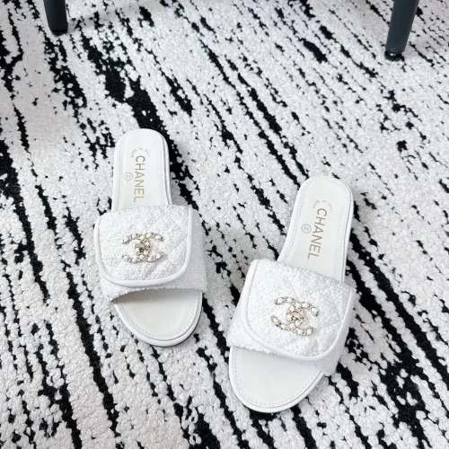 Chanel Slippers For Women #1422653 $100.00 USD, Wholesale Replica Chanel Slippers