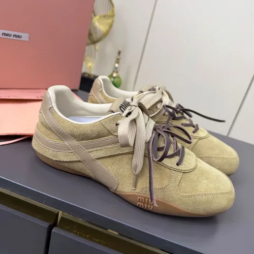 MIU MIU Casual Shoes For Women #1422660 $92.00 USD, Wholesale Replica MIU MIU Casual Shoes