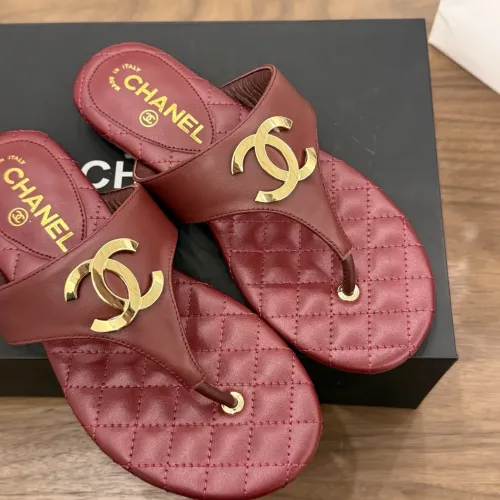 Replica Chanel Slippers For Women #1422676 $98.00 USD for Wholesale