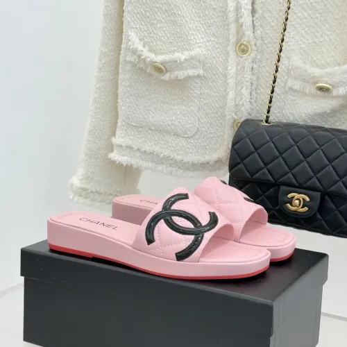 Replica Chanel Slippers For Women #1422696 $96.00 USD for Wholesale