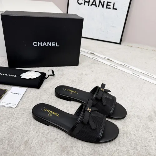 Replica Chanel Slippers For Women #1422722 $82.00 USD for Wholesale