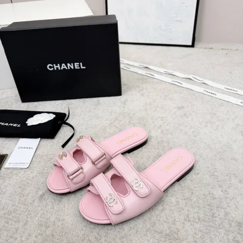 Chanel Slippers For Women #1422732 $98.00 USD, Wholesale Replica Chanel Slippers