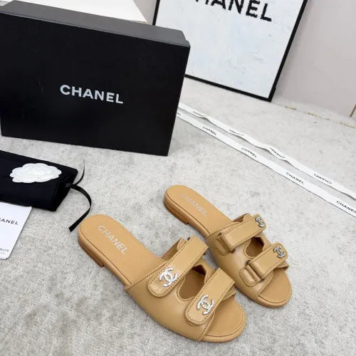 Replica Chanel Slippers For Women #1422733 $98.00 USD for Wholesale