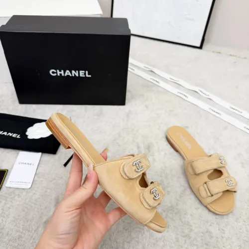 Replica Chanel Slippers For Women #1422735 $98.00 USD for Wholesale