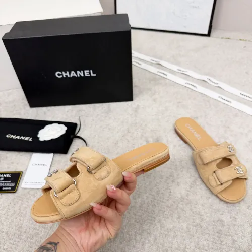 Replica Chanel Slippers For Women #1422735 $98.00 USD for Wholesale