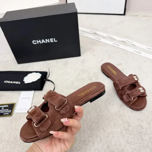 Replica Chanel Slippers For Women #1422736 $98.00 USD for Wholesale