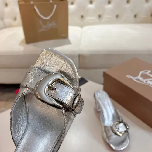 Replica Christian Louboutin CL Slippers For Women #1422743 $100.00 USD for Wholesale