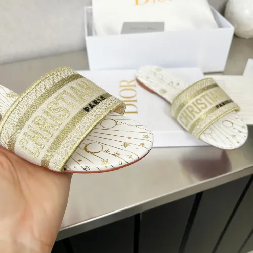 Replica Christian Dior Slippers For Women #1422760 $76.00 USD for Wholesale