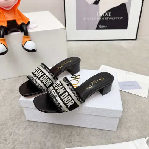 Christian Dior Slippers For Women #1422773 $80.00 USD, Wholesale Replica Christian Dior Slippers