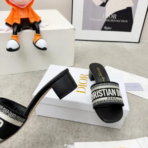 Replica Christian Dior Slippers For Women #1422773 $80.00 USD for Wholesale