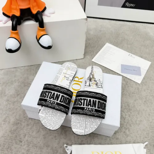 Christian Dior Slippers For Women #1422781 $76.00 USD, Wholesale Replica Christian Dior Slippers