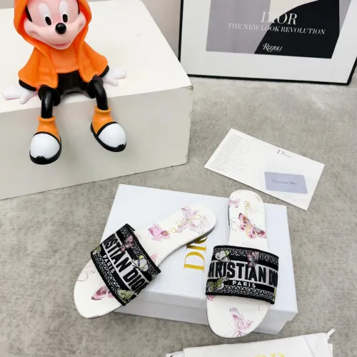 Replica Christian Dior Slippers For Women #1422782 $76.00 USD for Wholesale