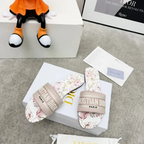 Replica Christian Dior Slippers For Women #1422785 $76.00 USD for Wholesale