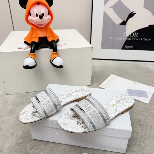 Christian Dior Slippers For Women #1422786 $76.00 USD, Wholesale Replica Christian Dior Slippers