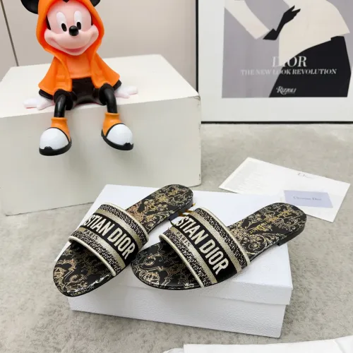 Christian Dior Slippers For Women #1422788 $76.00 USD, Wholesale Replica Christian Dior Slippers