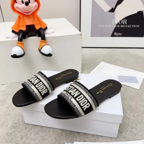 Christian Dior Slippers For Women #1422794 $76.00 USD, Wholesale Replica Christian Dior Slippers