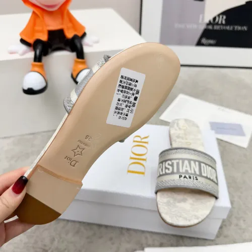 Replica Christian Dior Slippers For Women #1422797 $76.00 USD for Wholesale