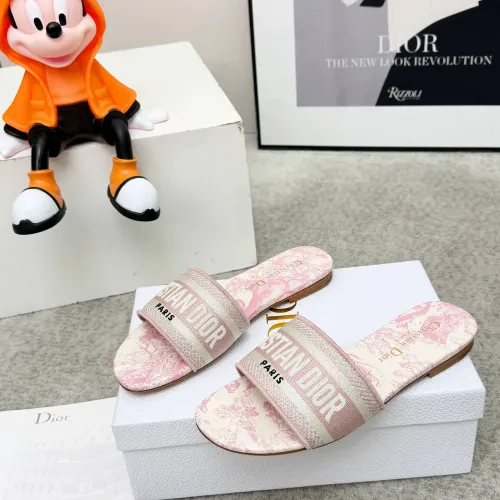 Christian Dior Slippers For Women #1422800 $76.00 USD, Wholesale Replica Christian Dior Slippers