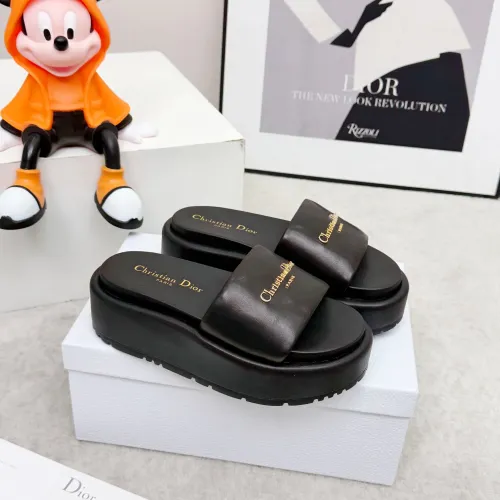 Replica Christian Dior Slippers For Women #1422817 $88.00 USD for Wholesale