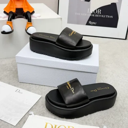 Replica Christian Dior Slippers For Women #1422817 $88.00 USD for Wholesale