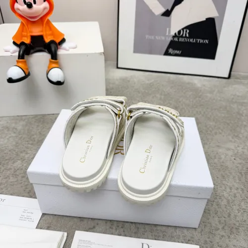 Replica Christian Dior Slippers For Women #1422822 $92.00 USD for Wholesale