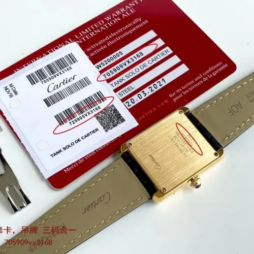 Replica Cartier AAA Quality Watches #1422871 $257.85 USD for Wholesale