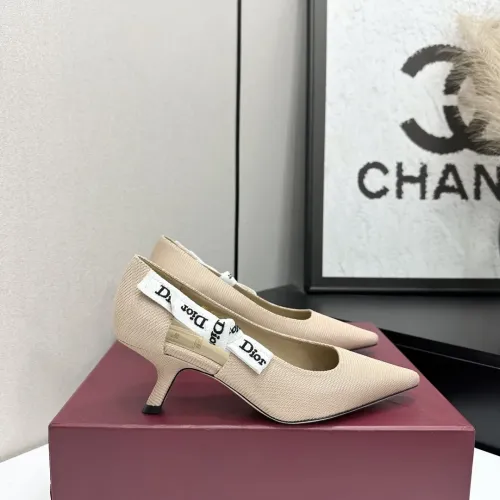Replica Christian Dior High-Heeled Shoes For Women #1422973 $98.00 USD for Wholesale