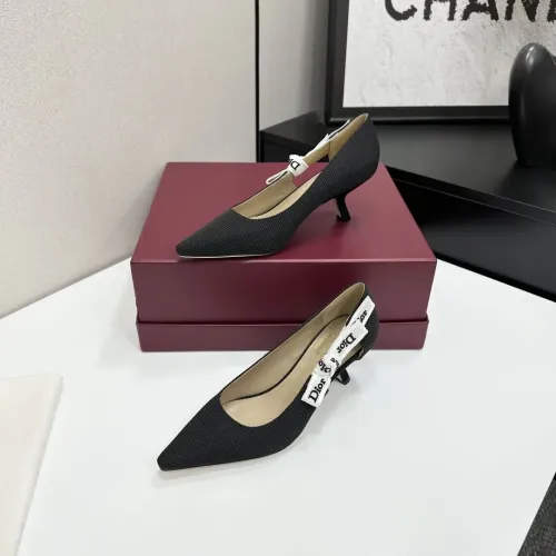 Christian Dior High-Heeled Shoes For Women #1422974 $98.00 USD, Wholesale Replica Christian Dior High-Heeled Shoes