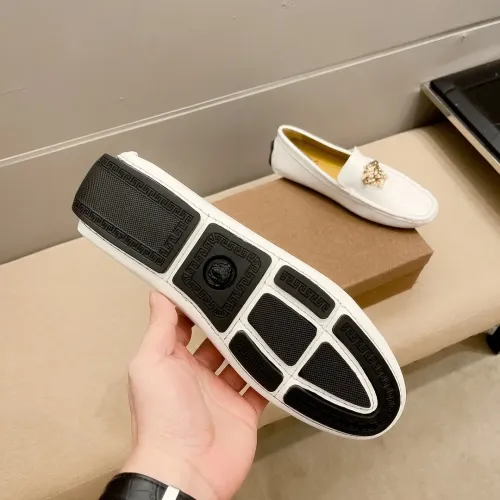 Replica Versace Leather Shoes For Men #1423011 $76.00 USD for Wholesale