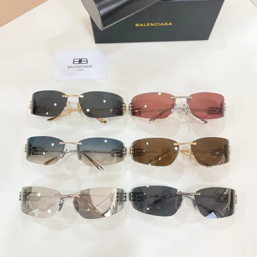 Replica Balenciaga AAA Quality Sunglasses #1423028 $60.00 USD for Wholesale