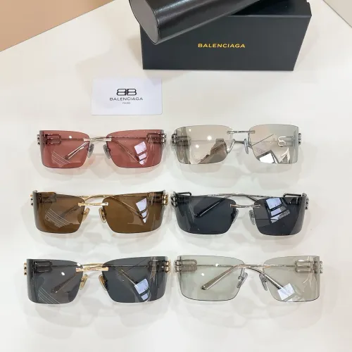 Replica Balenciaga AAA Quality Sunglasses #1423033 $60.00 USD for Wholesale
