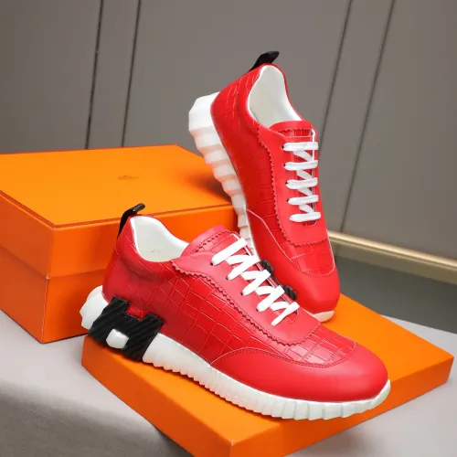 Replica Hermes Casual Shoes For Men #1423065 $82.00 USD for Wholesale