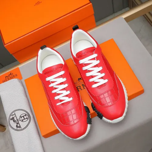 Replica Hermes Casual Shoes For Men #1423065 $82.00 USD for Wholesale