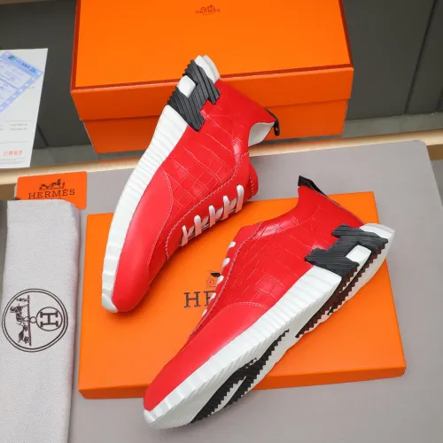 Replica Hermes Casual Shoes For Men #1423065 $82.00 USD for Wholesale