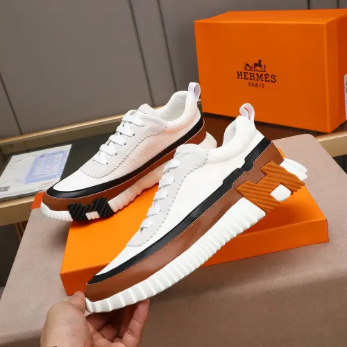 Replica Hermes Casual Shoes For Men #1423067 $82.00 USD for Wholesale