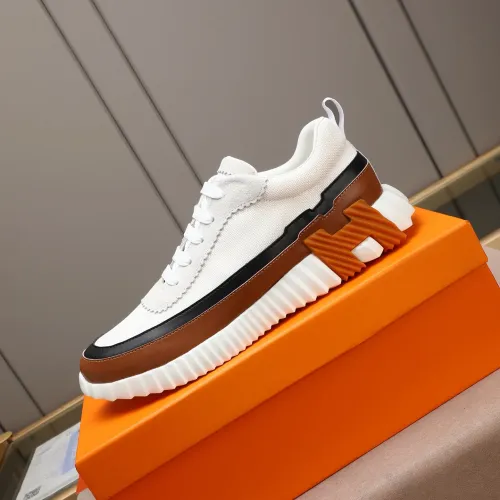 Replica Hermes Casual Shoes For Men #1423067 $82.00 USD for Wholesale